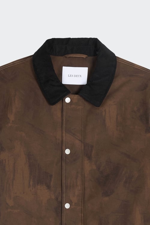 LES DEUX Blouson Marron