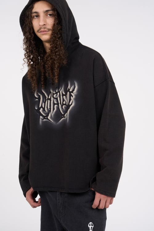 WASTED Hoodie Noir