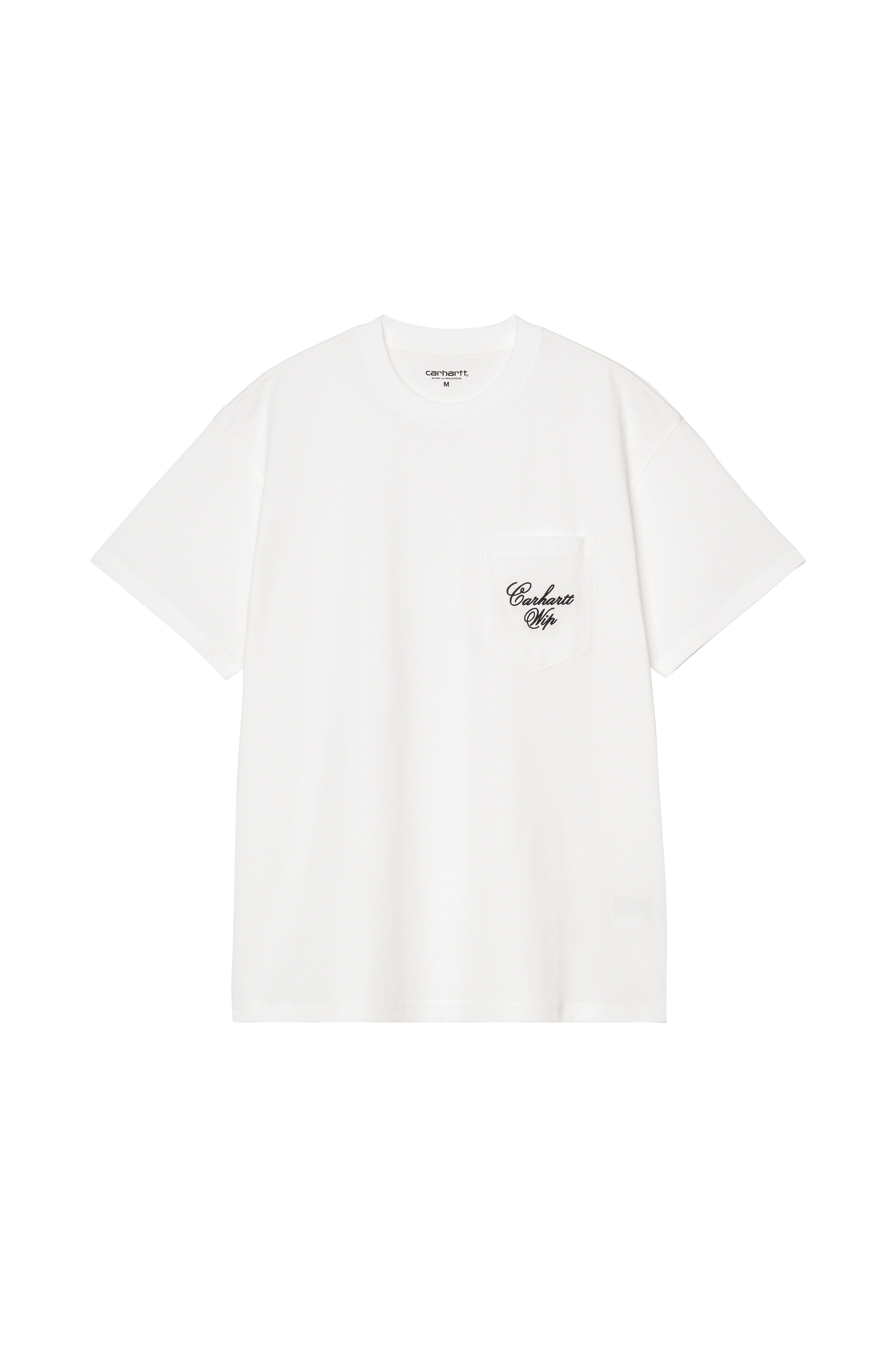T-shirt S/S Longhand Pocket T-Shirt White / black