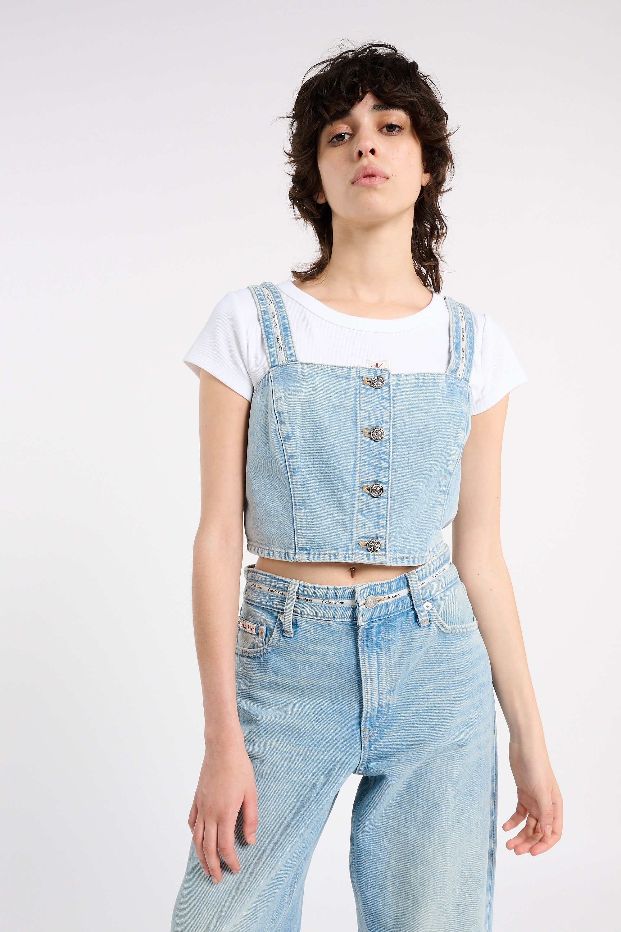Tank top | Blue CALVIN KLEIN Women