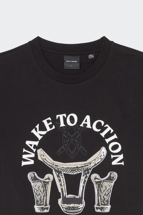 DAILY PAPER Tee-shirt Noir