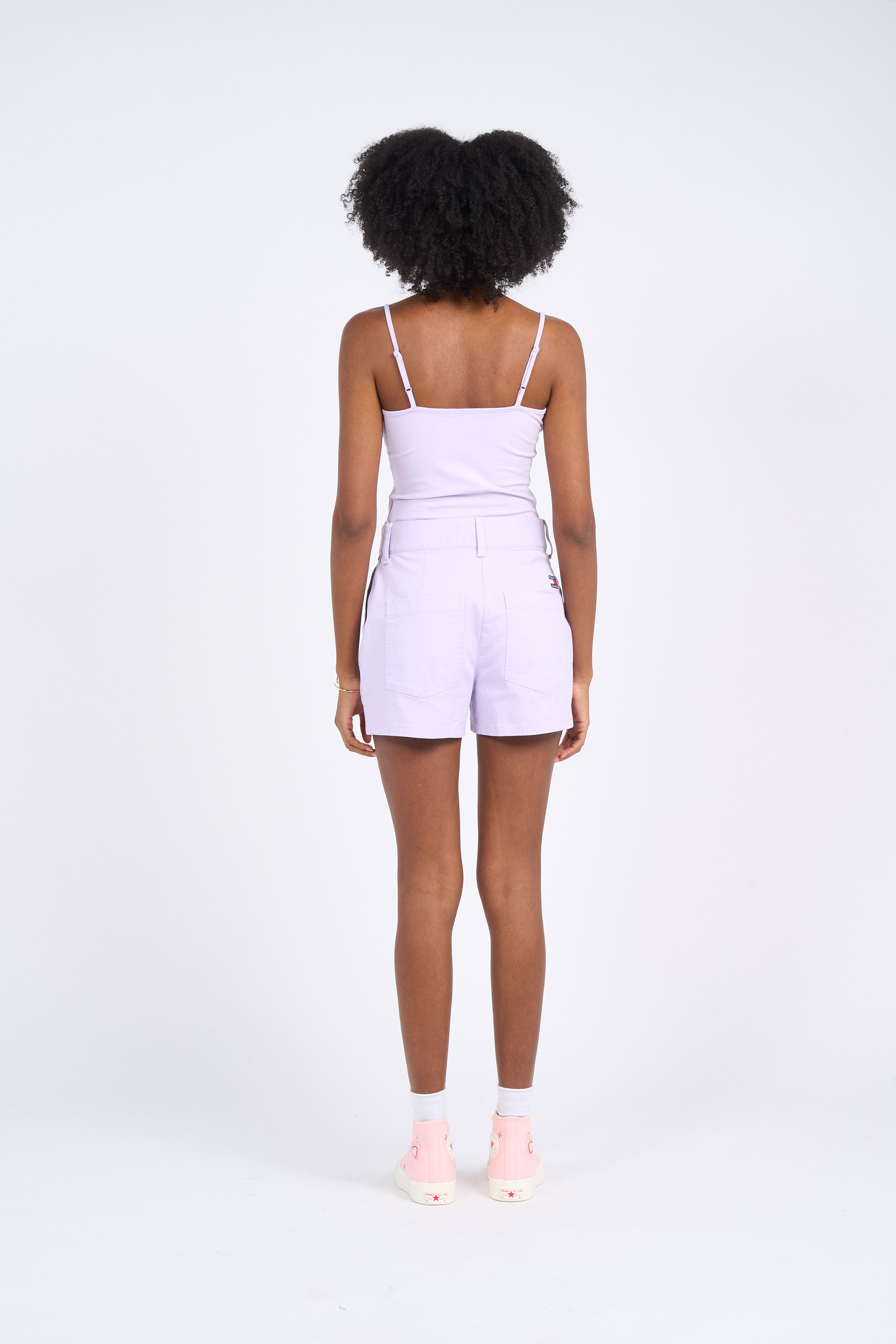 Baskets montantes Rose