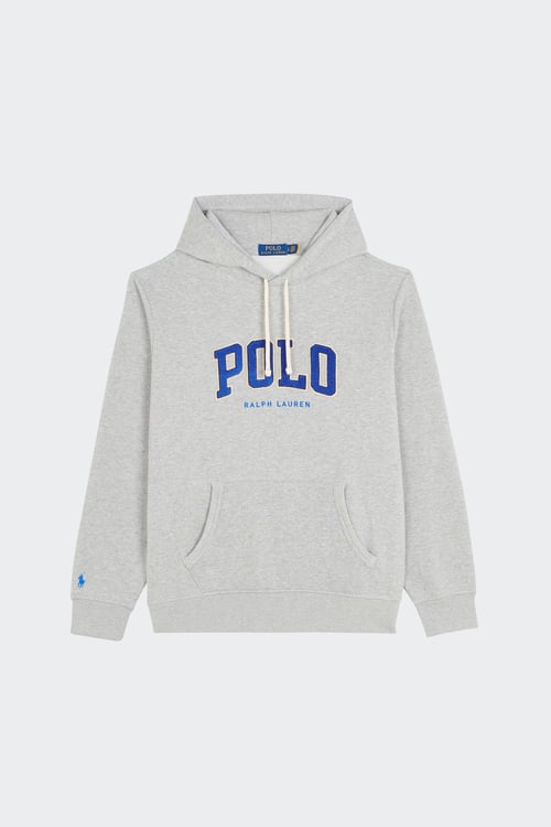 Polo - Hoodie - Taille M Gris