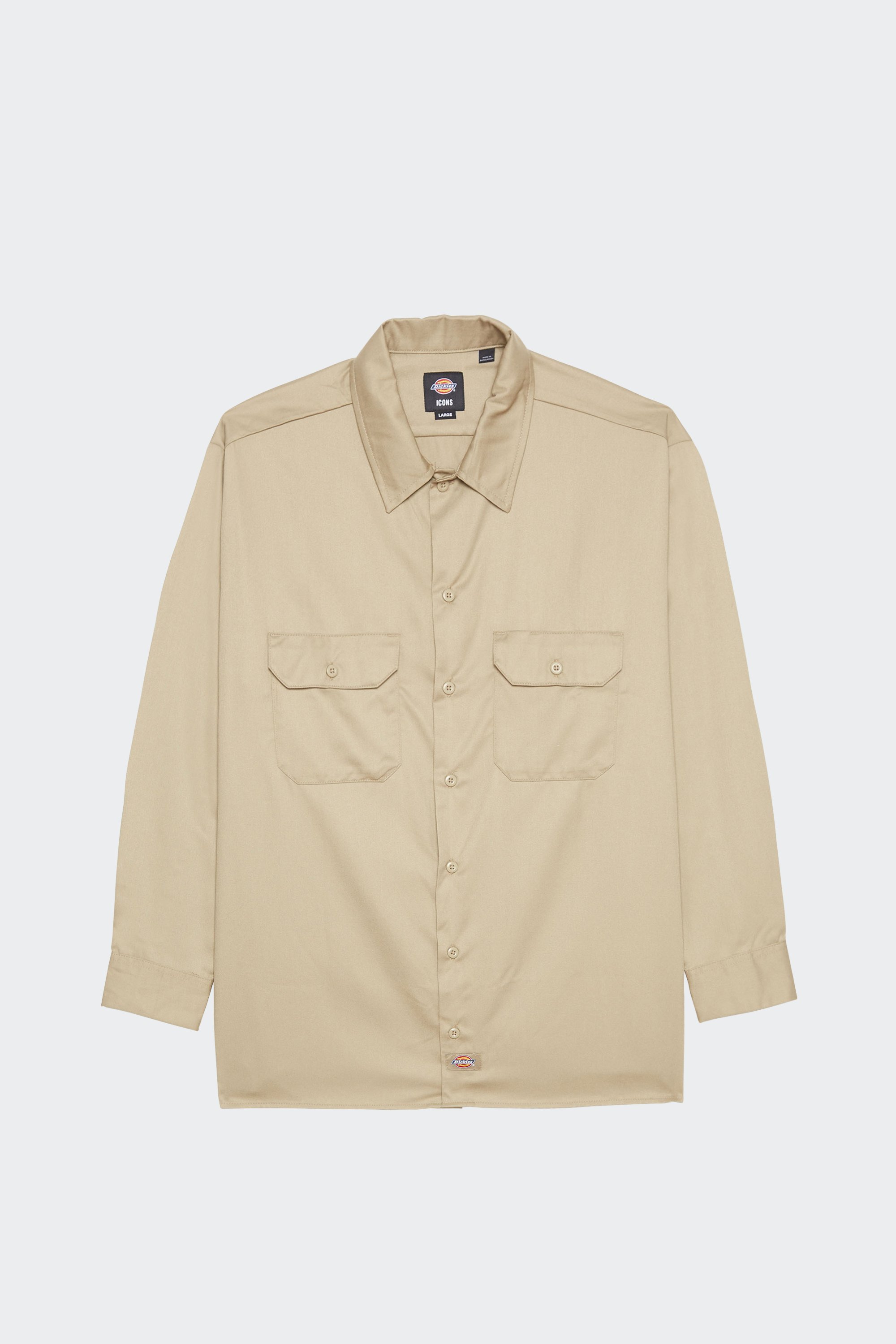 Chemise Work ls Beige Dickies Homme Citadium - Main Image