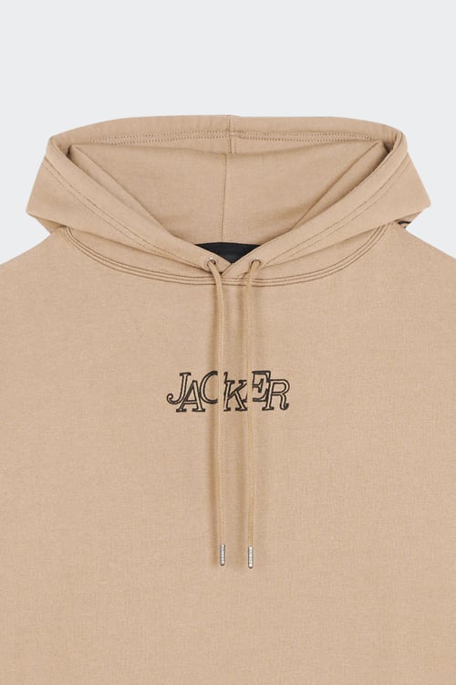JACKER Hoodie Beige