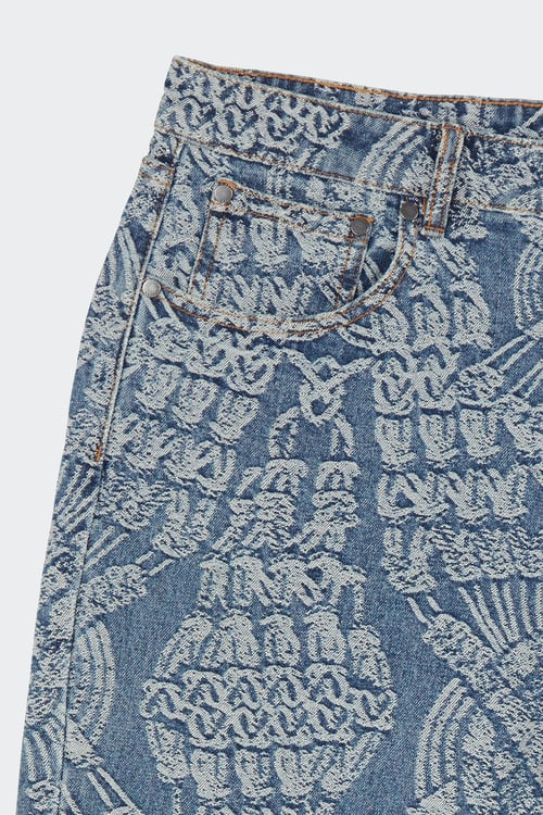 DAILY PAPER Short Bleu