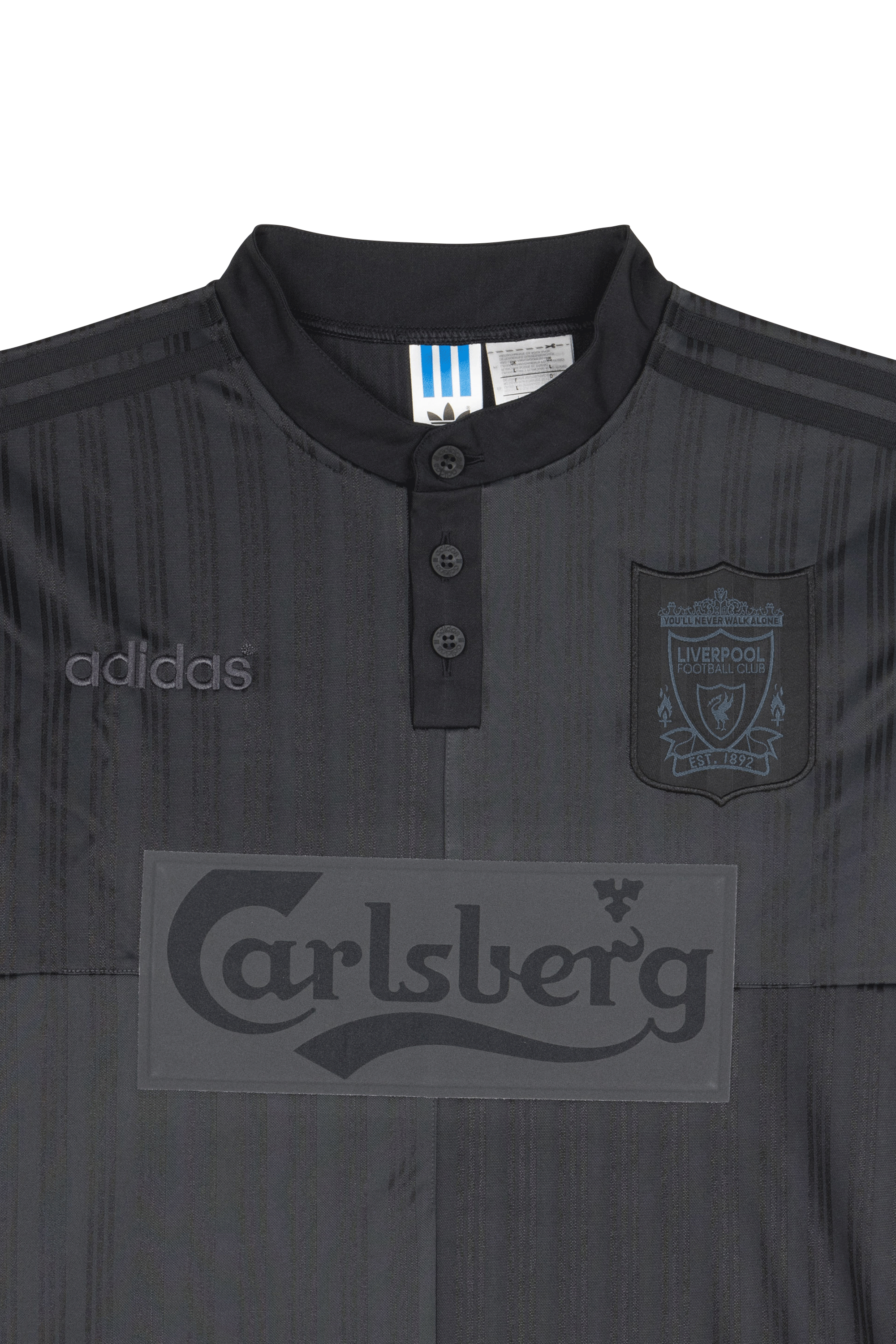 Regular-fit round-neck cotton T-shirt Black