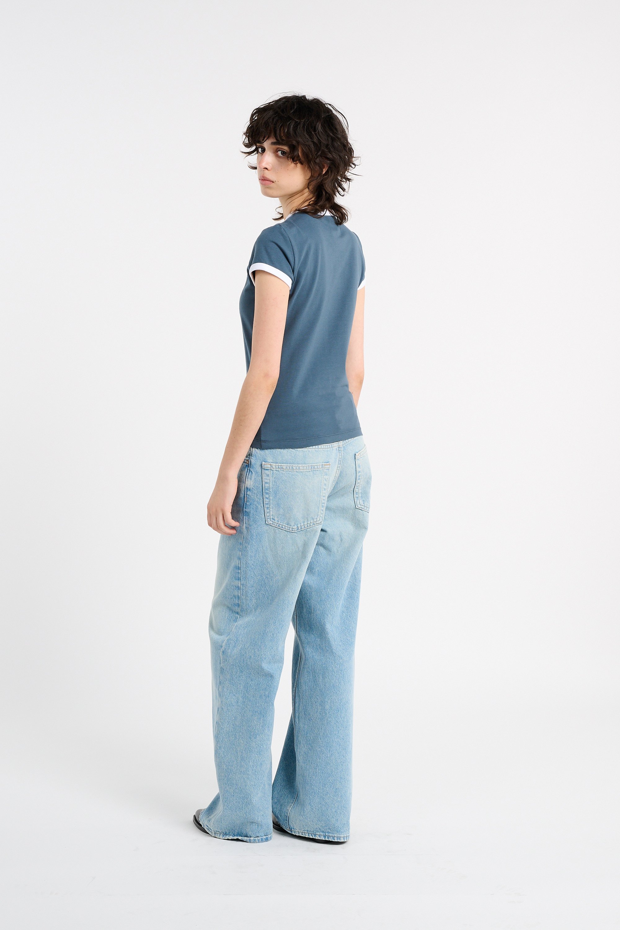 T-shirt | Bleu CALVIN KLEIN Femme