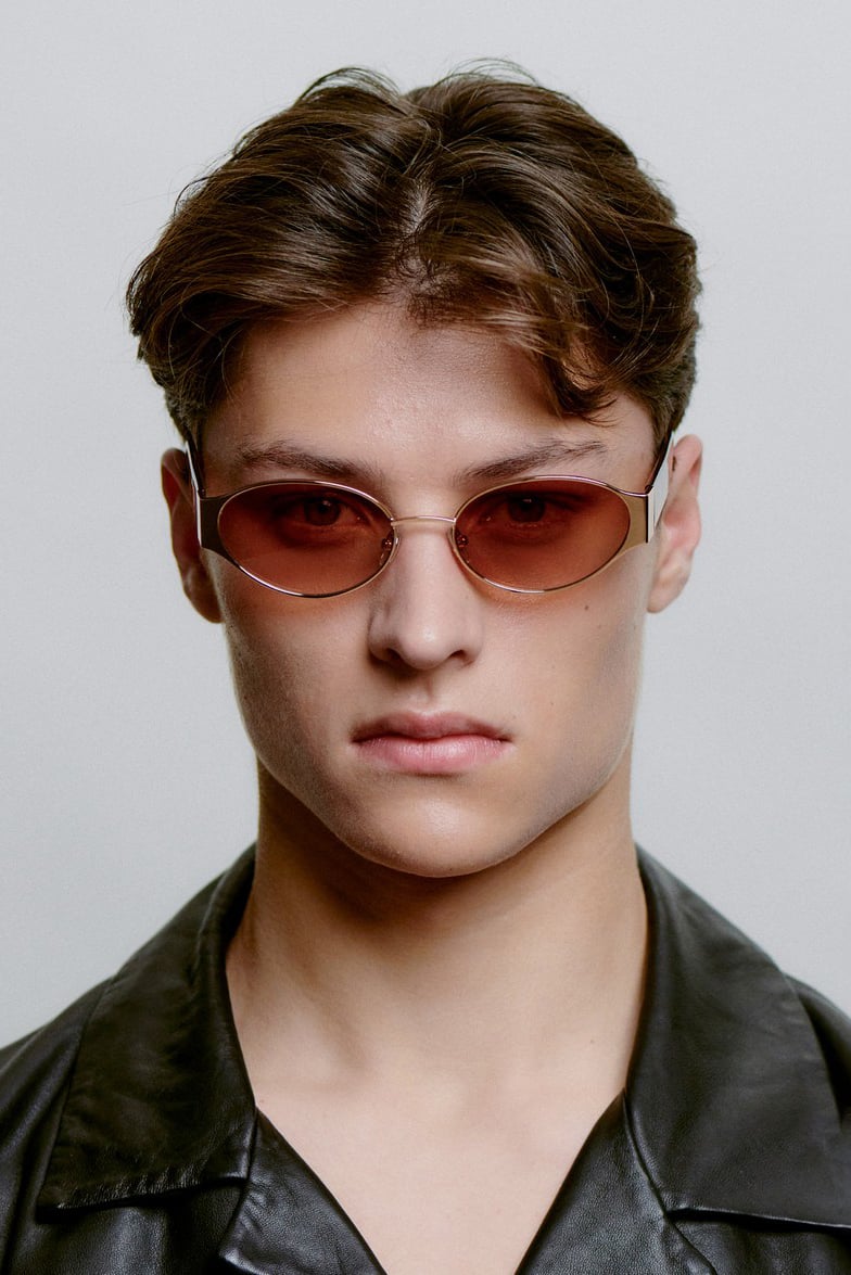 Lunettes de soleil | Doré A.KJAERBEDE Homme