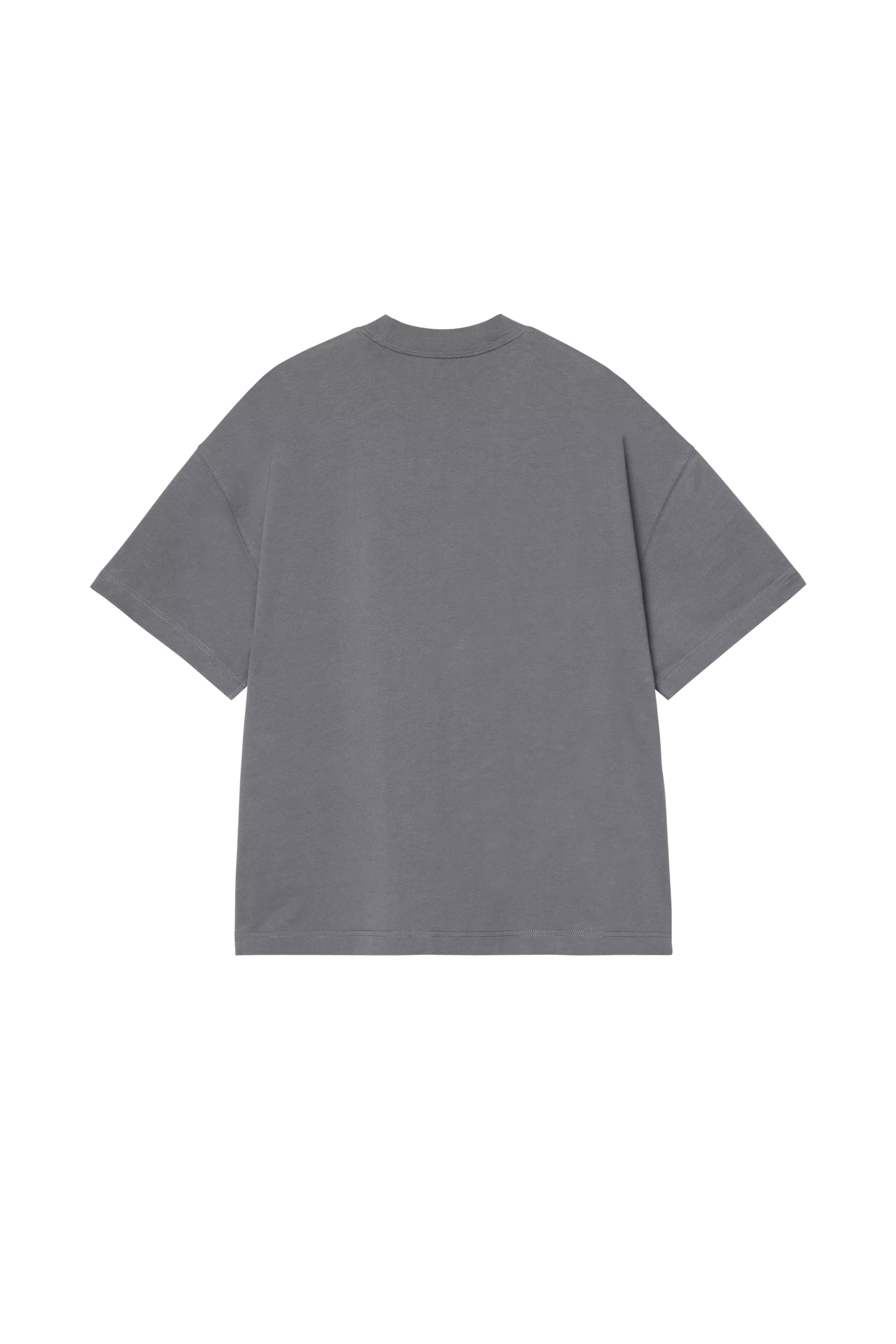 Regular-fit round-neck cotton T-shirt | Grey CARHARTT WIP Men