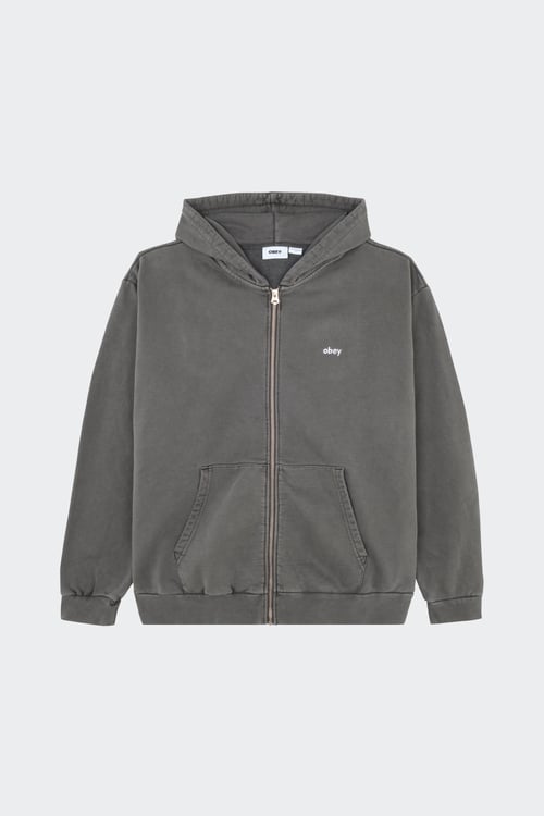 Hoodie zippé - Taille XL Noir