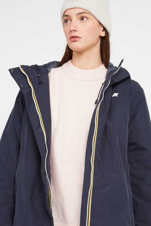 K-WAY Parka Bleu