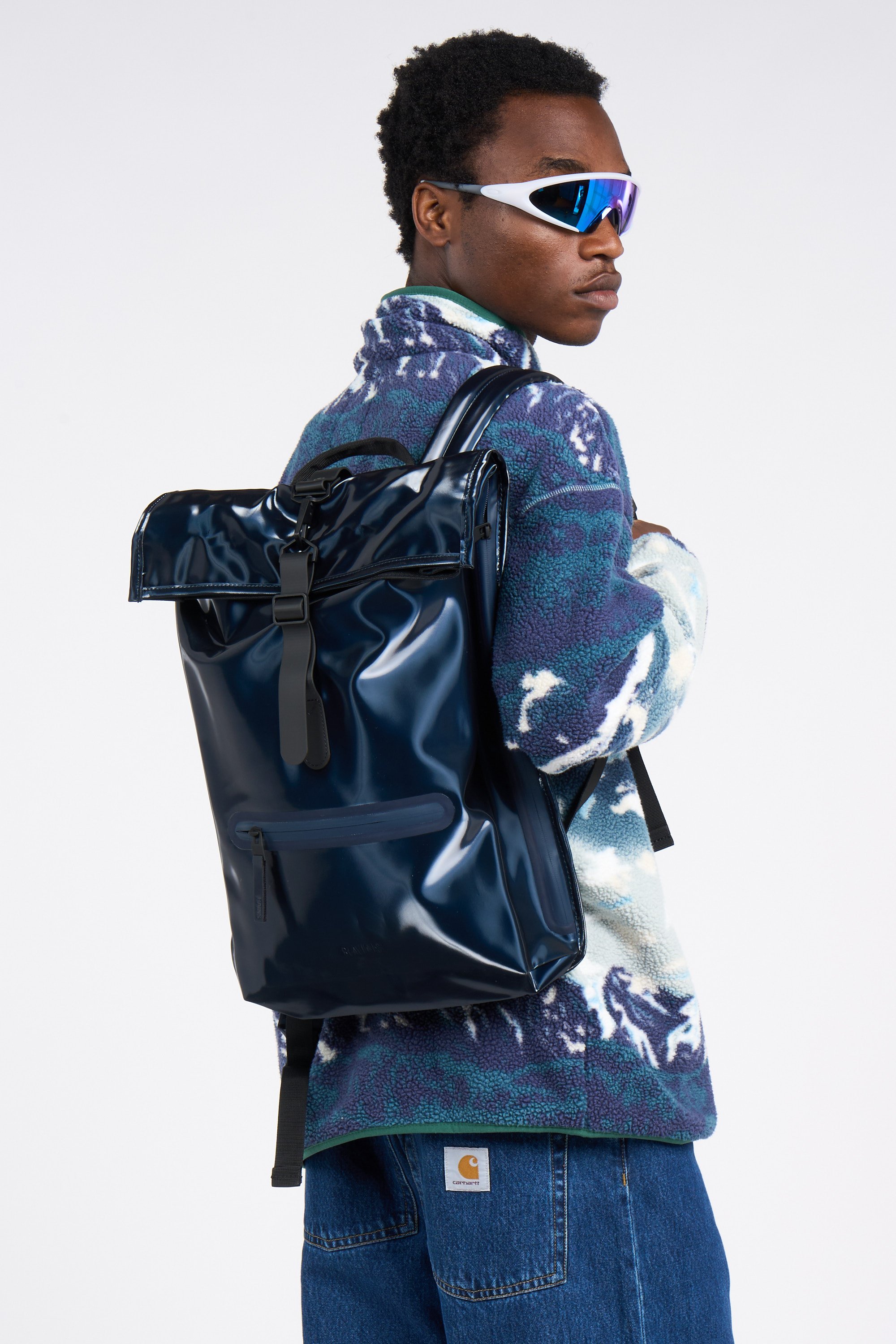 sac à dos RAINS Bleu