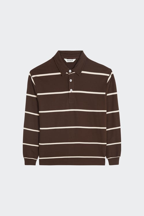 MINIMUM Polo Marron