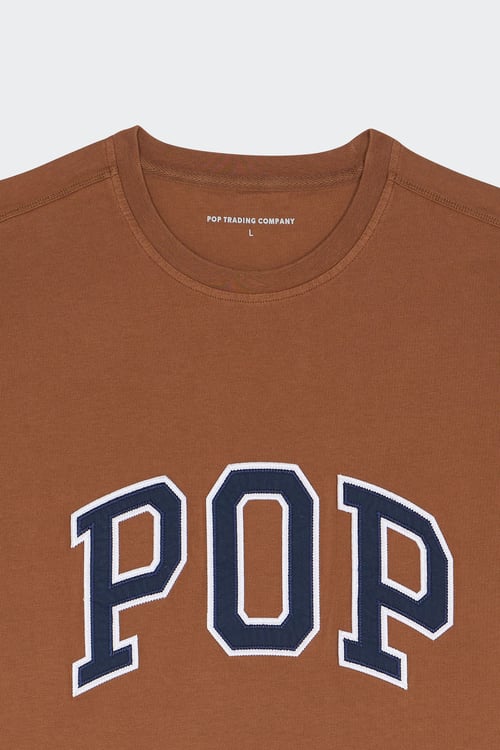 POP TRADING COMPANY T-shirt Marron