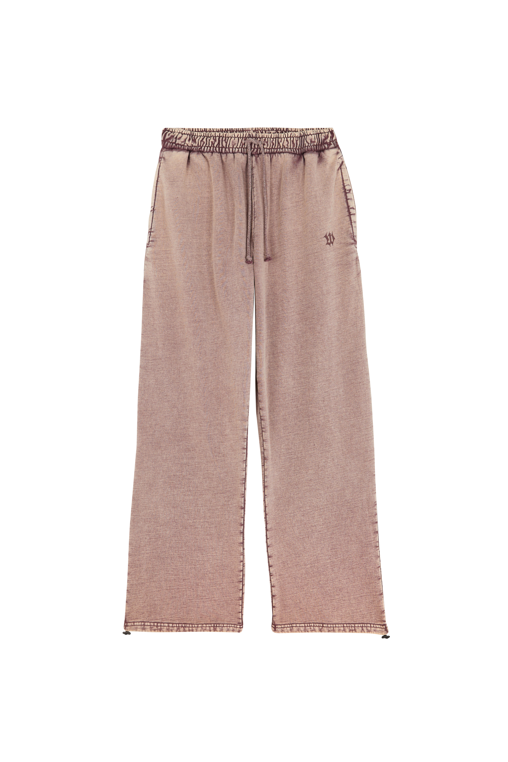 Pantalon de survêtement  SPLINTER FADED JOGGING Faded fudge burgundy