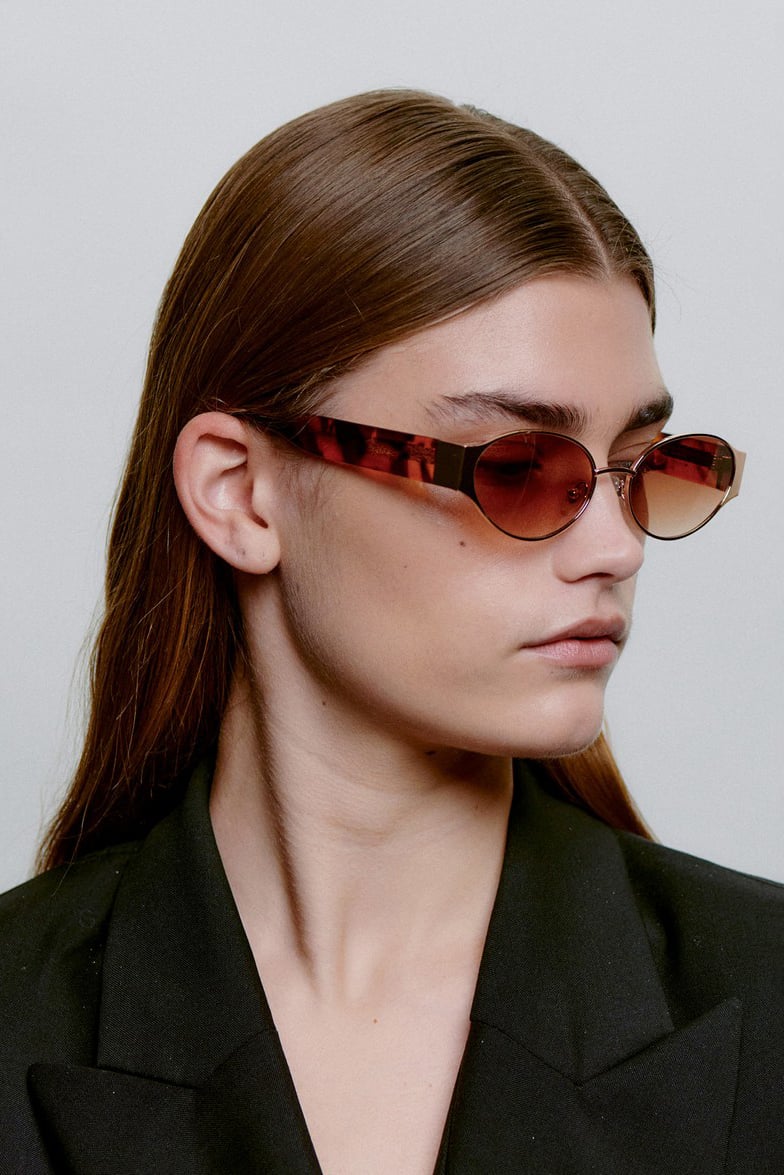 Lunettes de soleil | Doré A.KJAERBEDE Homme