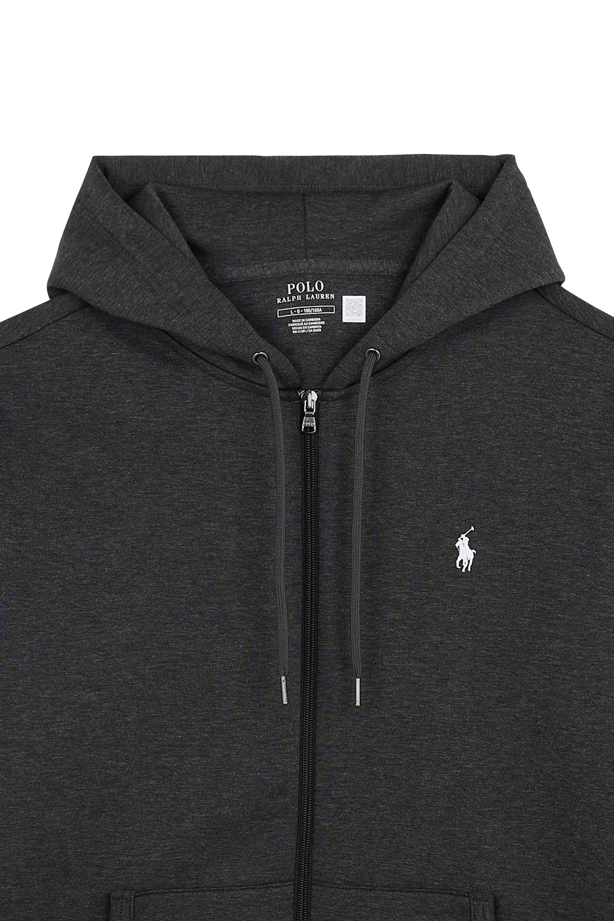 Hoodie zippé | Gris POLO RALPH LAUREN Homme
