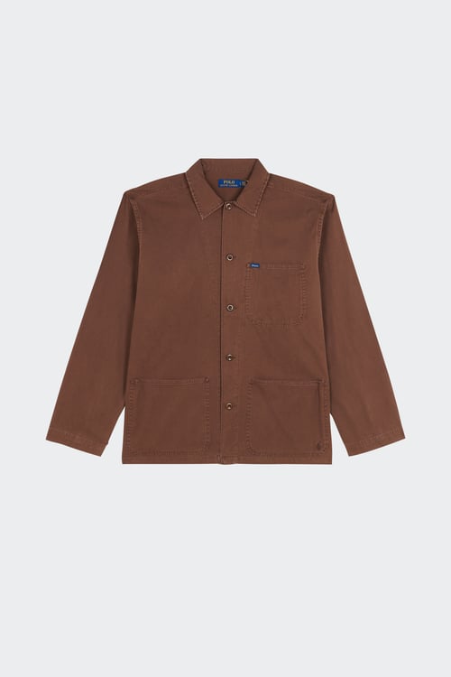 Polo - Surchemise - Taille M Marron