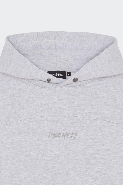 WASTED Hoodie Gris