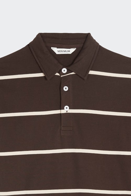 MINIMUM Polo Marron