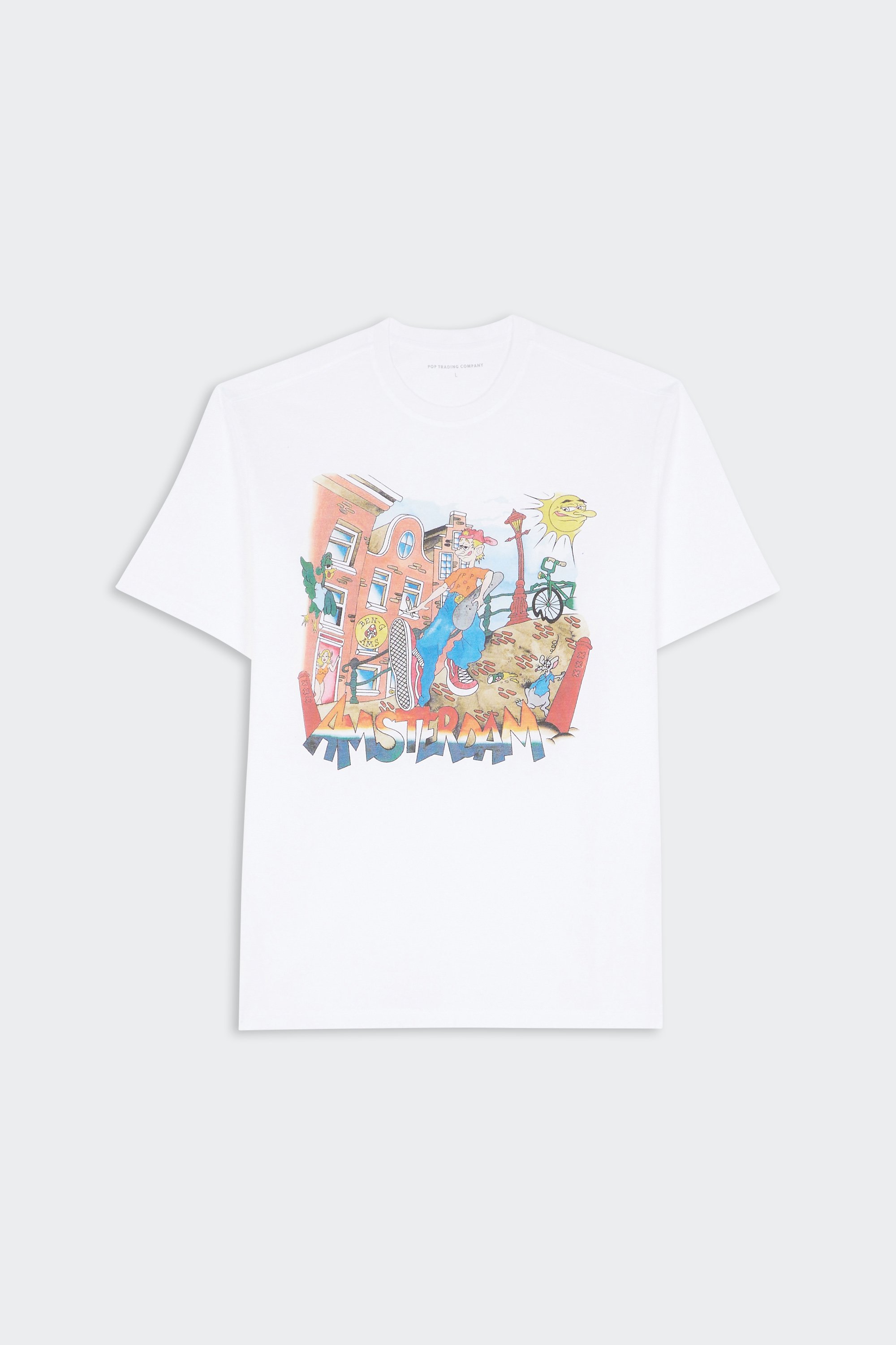 T-shirt | Blanc by POP TRADING COMPANY T-shirt Blanc