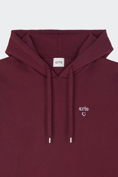 ARTE ANTWERP Hoodie Rouge