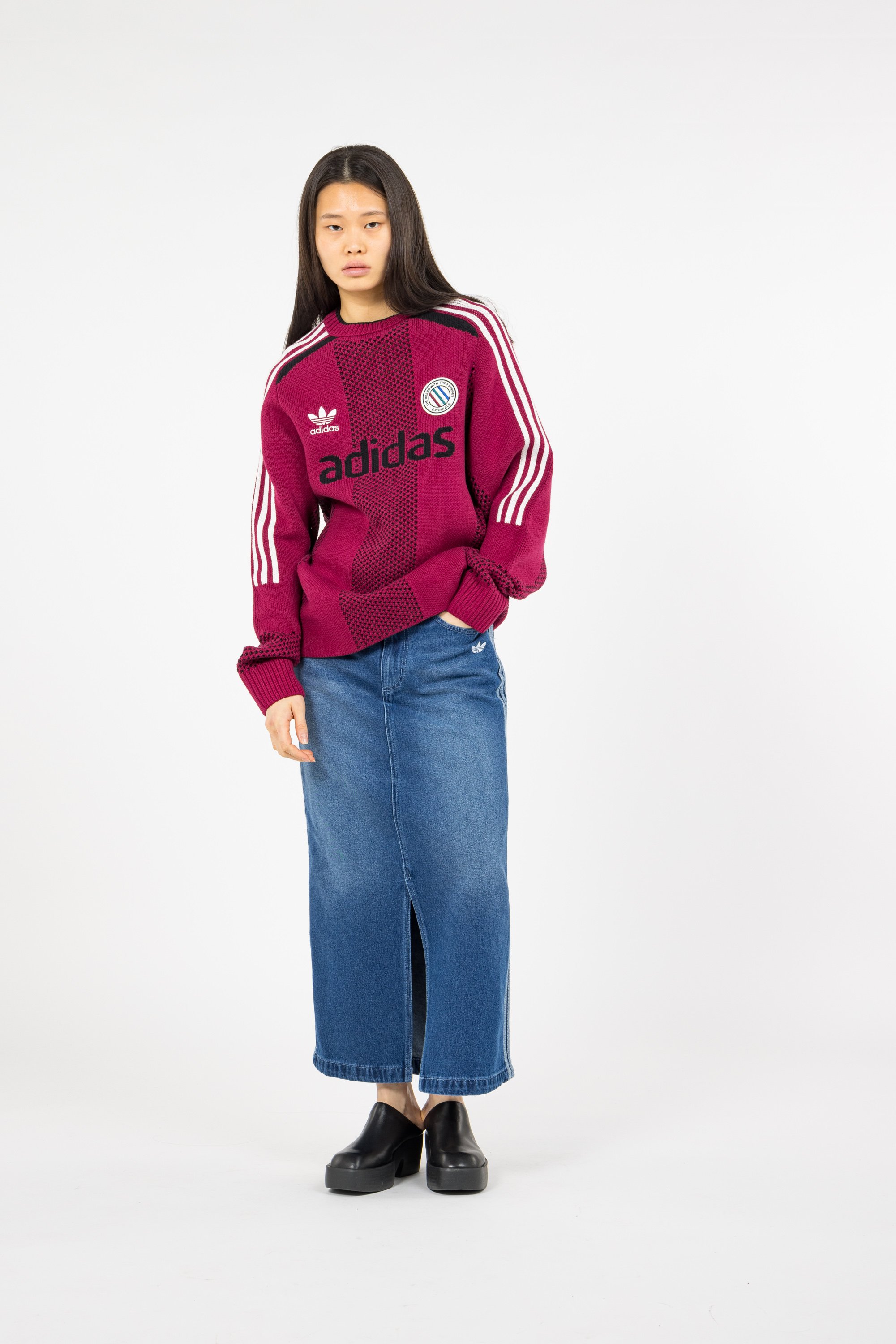 Pull ADIDAS Rouge