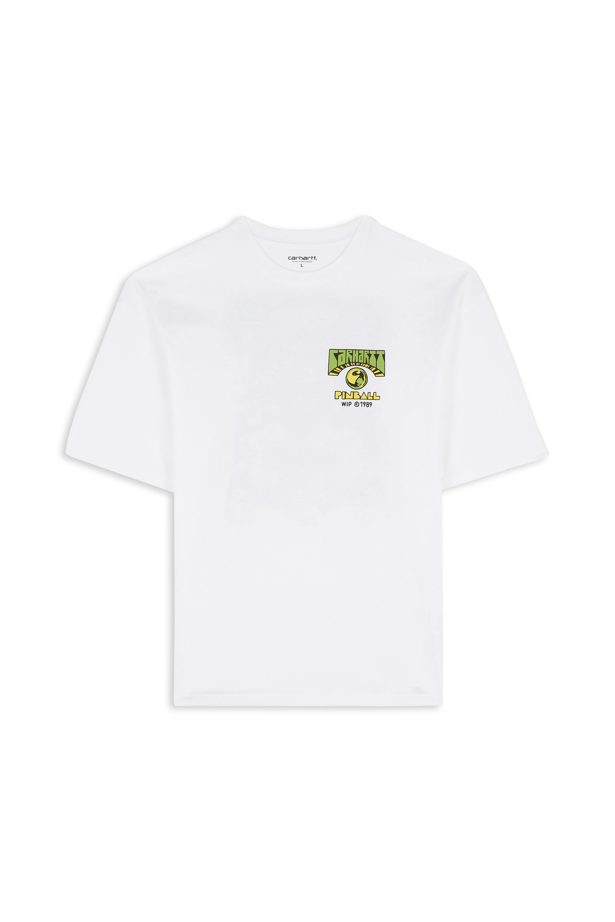T-shirt PINBALL White