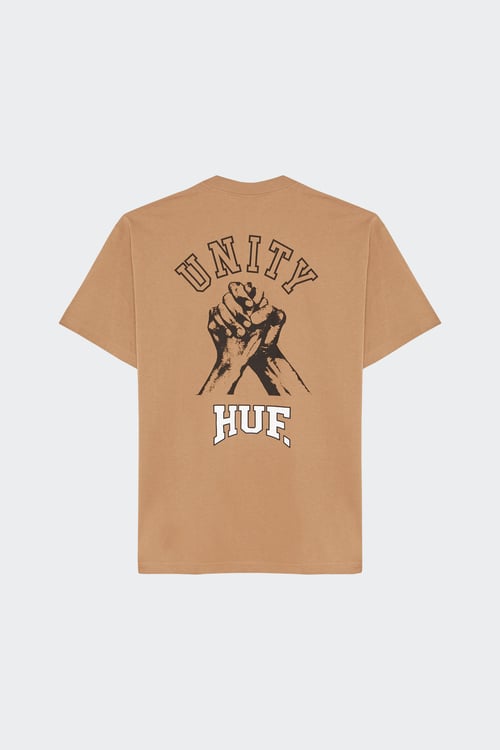 HUF t-shirt Marron