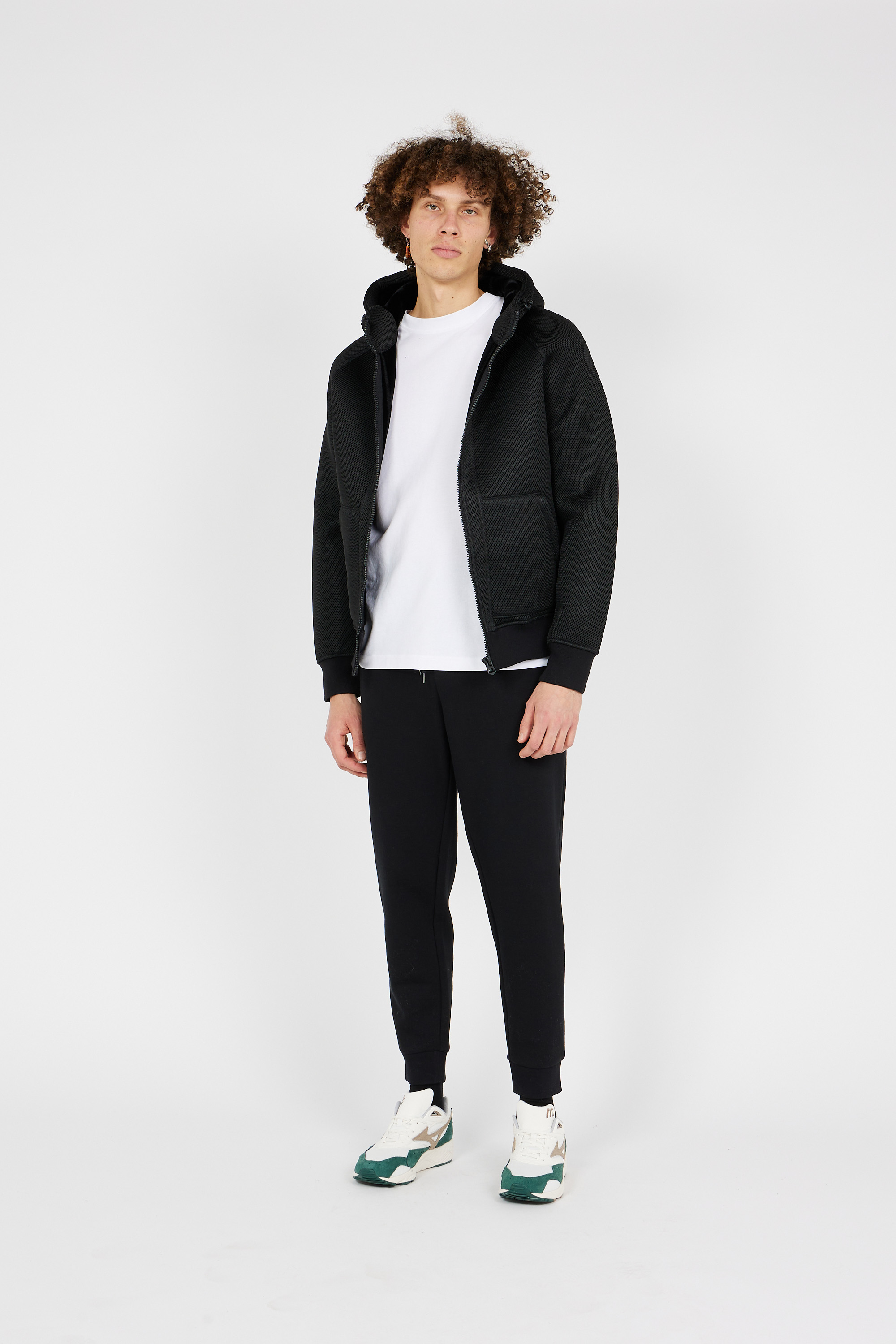 Hoodie zippé Noir