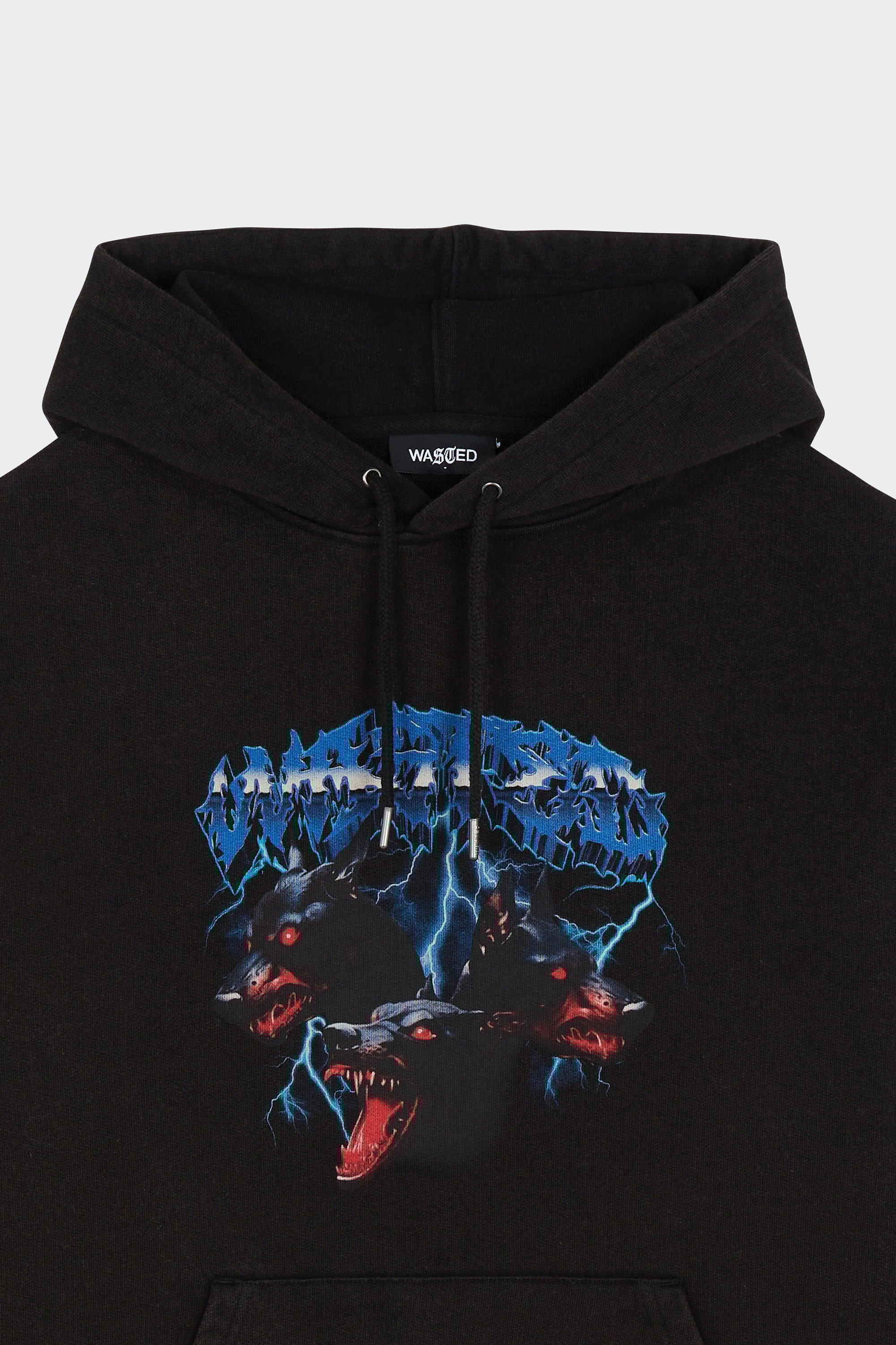 Hoodie | Black by WASTED Hoodie Black