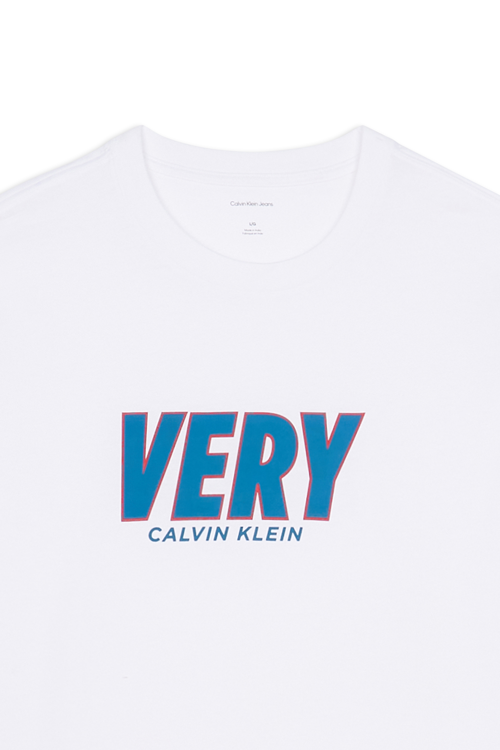 Regular-fit round-neck cotton T-shirt White