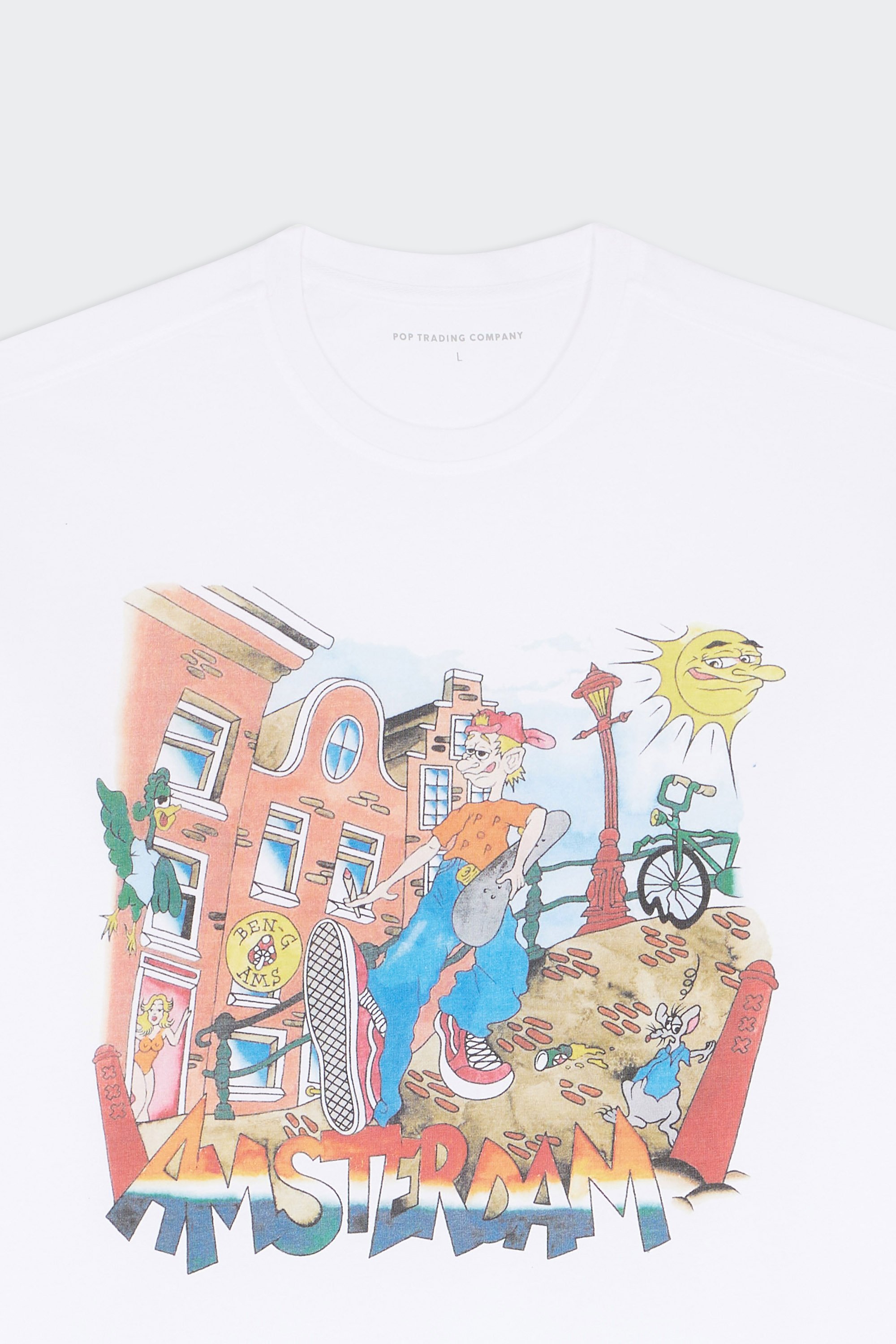 T-shirt | Blanc by POP TRADING COMPANY T-shirt Blanc