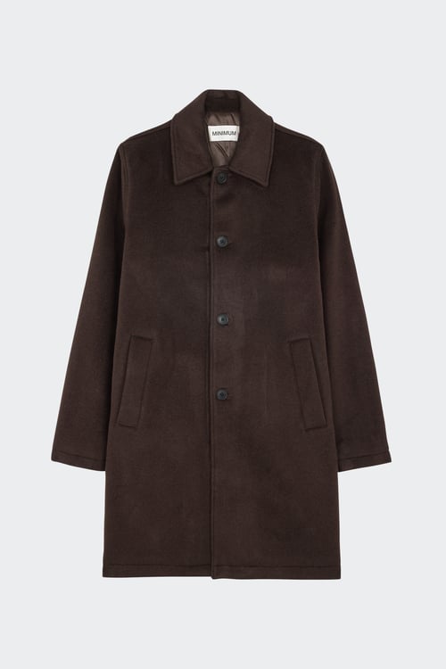 MINIMUM Manteau Marron