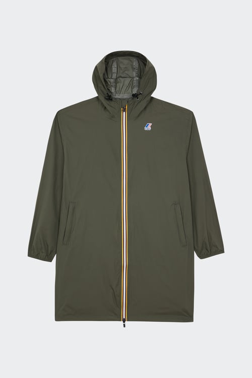 K-way Homme Coupevent Taille XS - Kaki