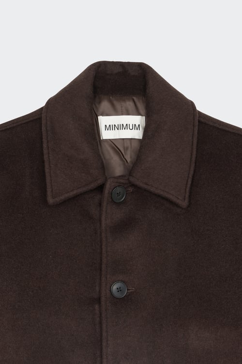 MINIMUM Manteau Marron