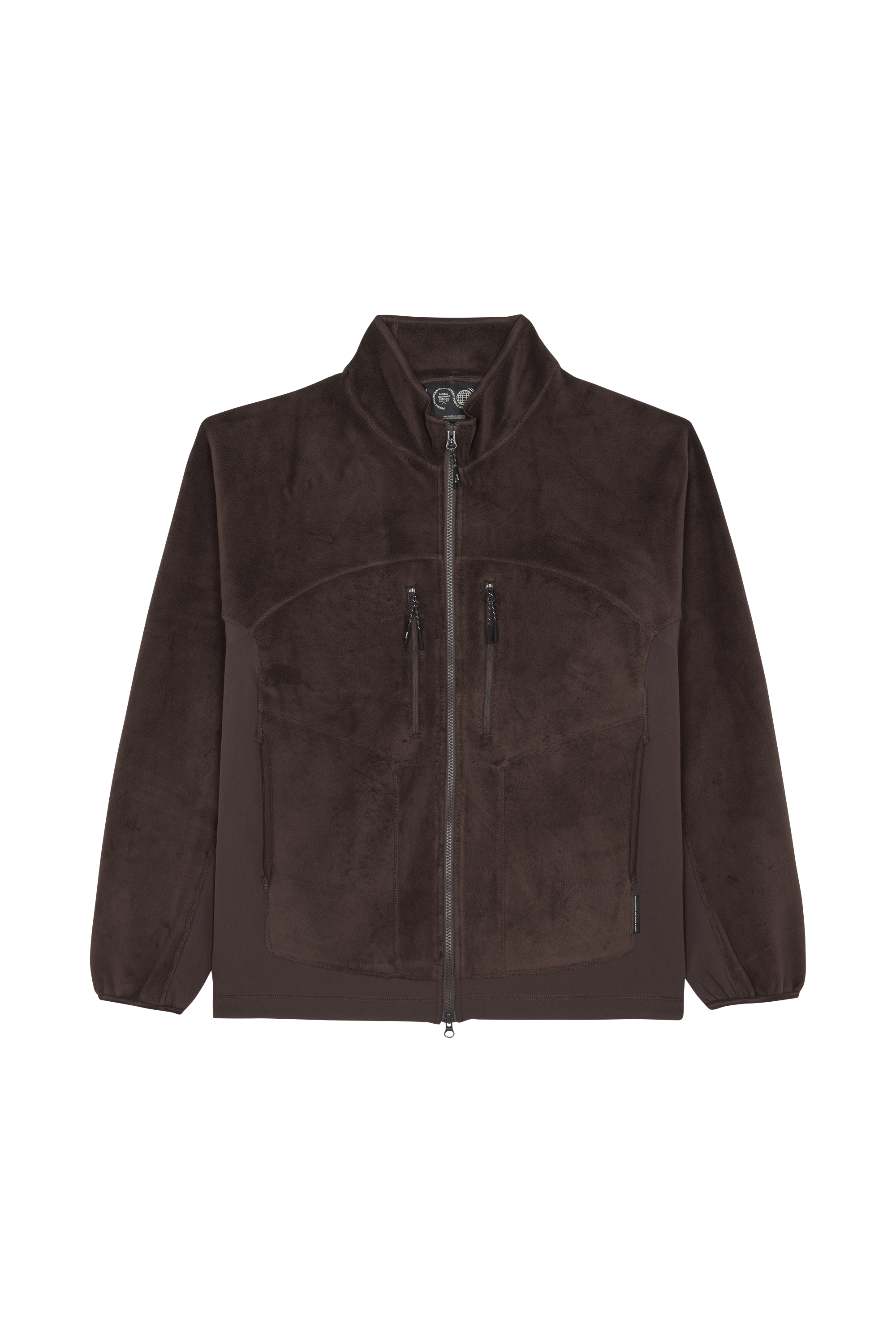 Fleece PURPLE MOUNTAIN OBSERVATORY Brown