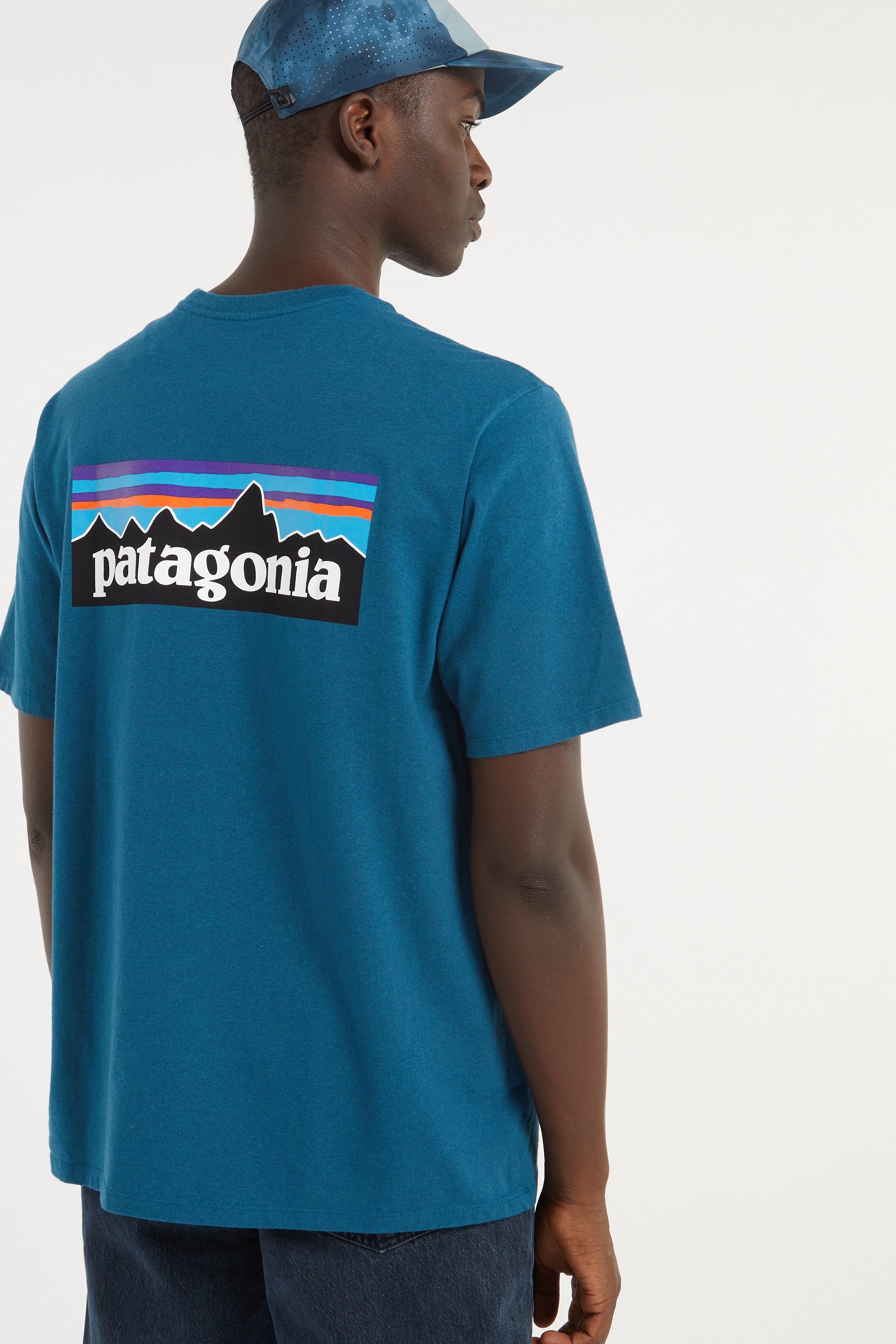 T-shirt  | Bleu PATAGONIA Homme