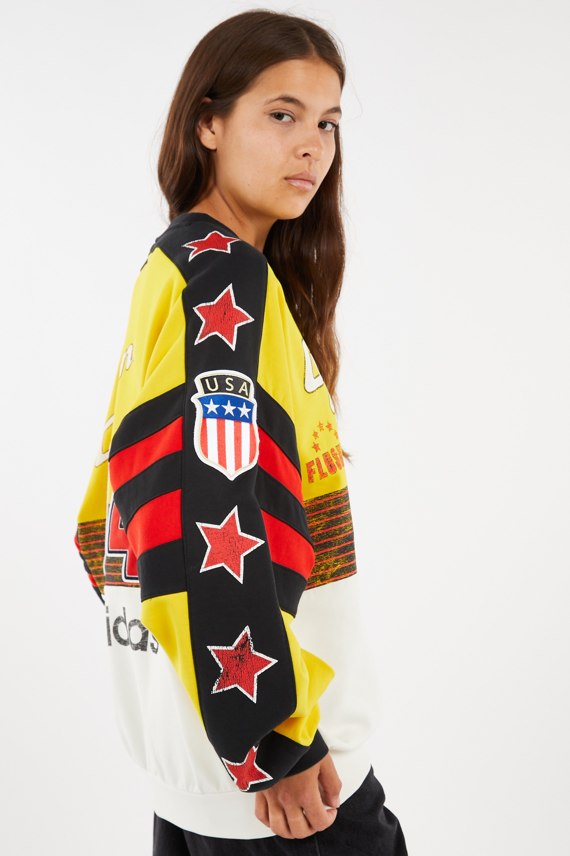 Sweatshirt | Jaune by ADIDAS Sweatshirt Jaune