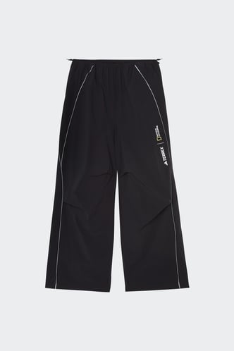 Pantalon noir surpiqures blanche Carven Pantalon noir surpiqures blanche Carven