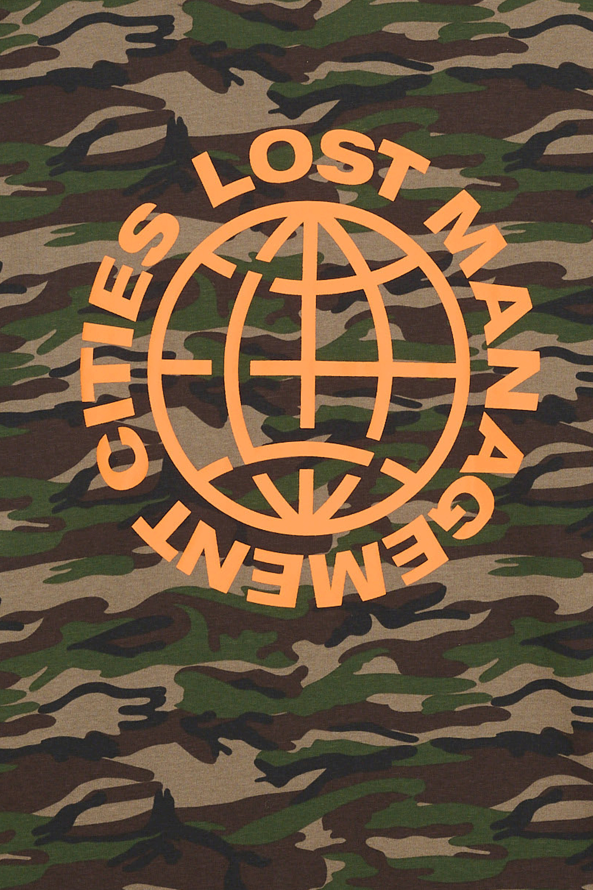 T-shirt | Vert LOST MANAGEMENT CITIES Homme