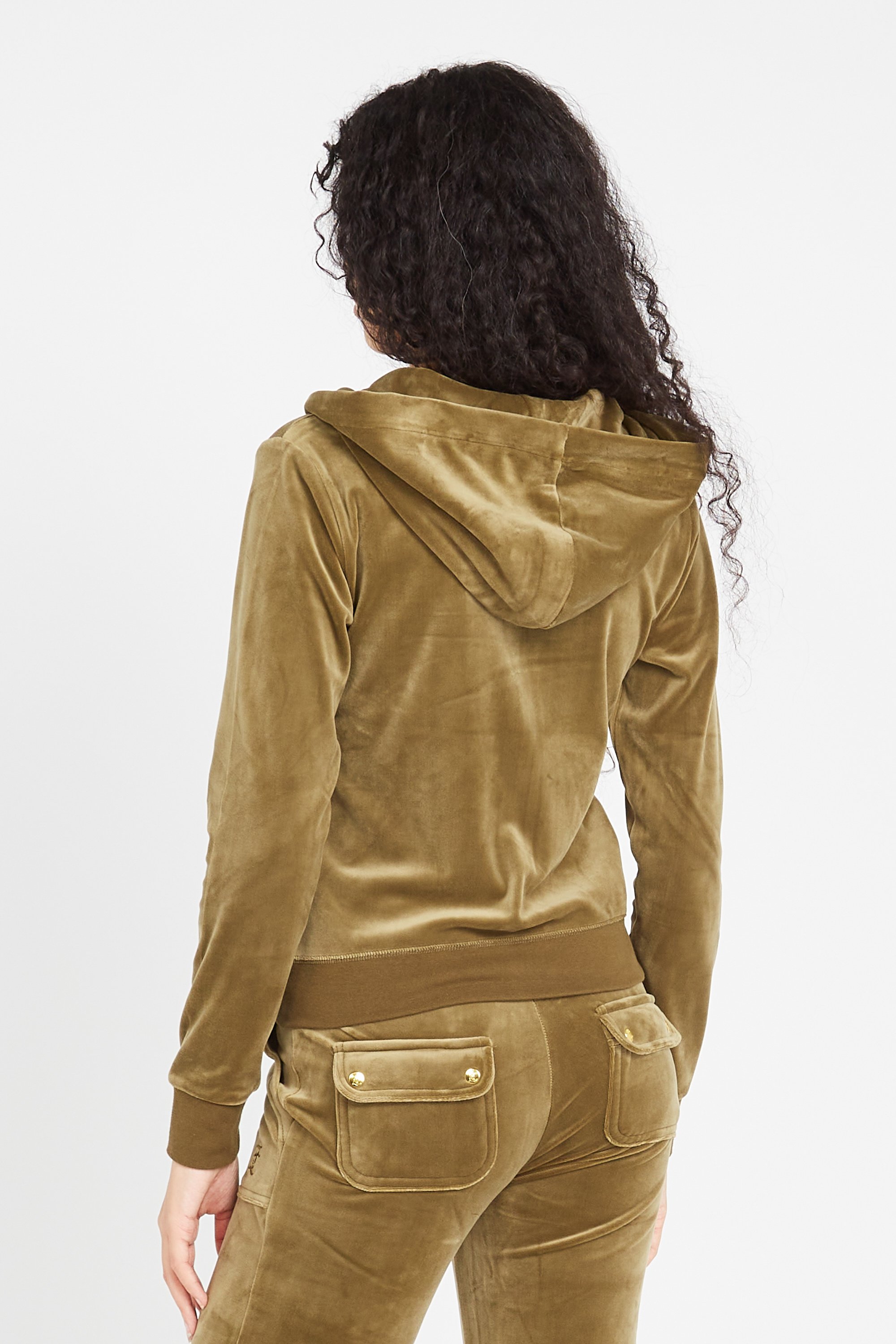 Hoodie zippé | Kaki by JUICY COUTURE Hoodie zippé Kaki