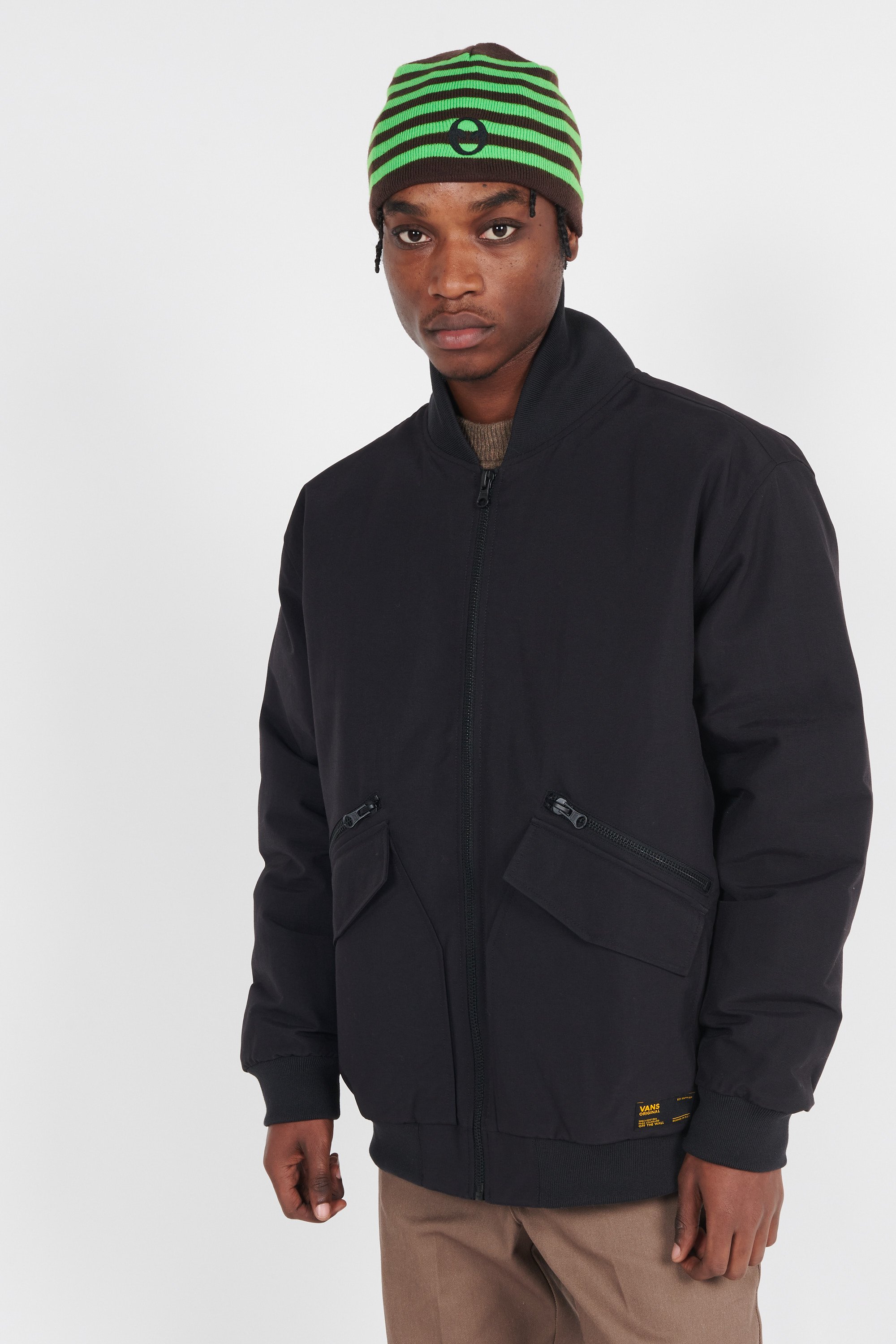 Bomber jacket | Black by VANS Bomber jacket Black