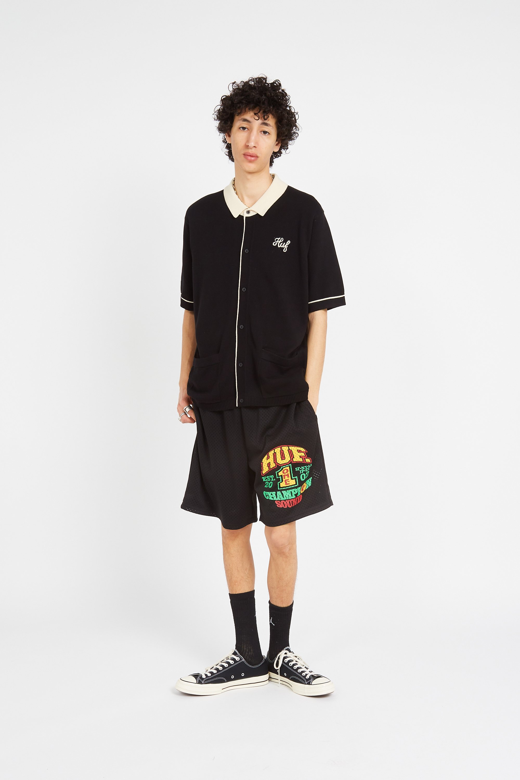 Short HUF Noir
