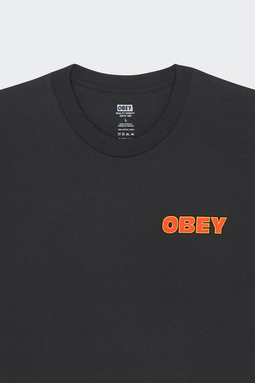 OBEY T-shirt Noir
