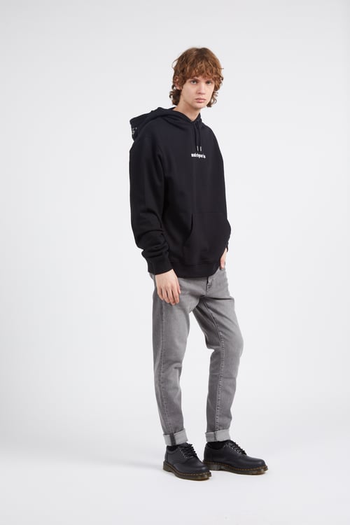 WASTED Hoodie Noir