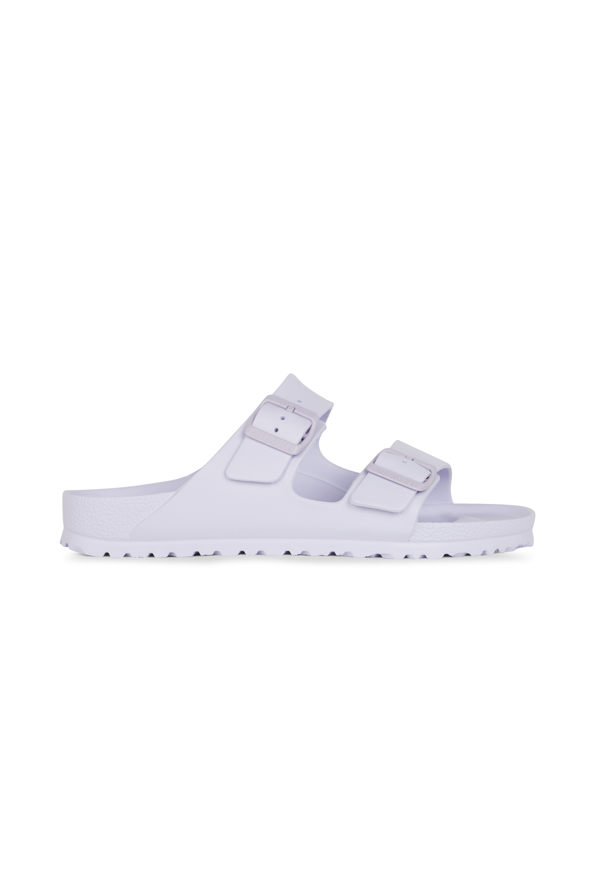 Flat furry sheepskin sandals Purple
