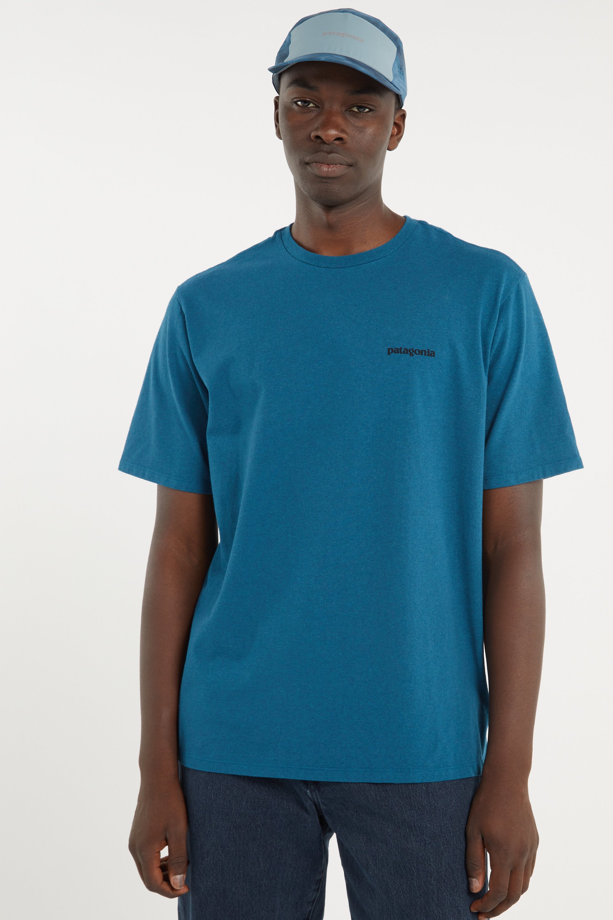 T-shirt  | Bleu PATAGONIA Homme