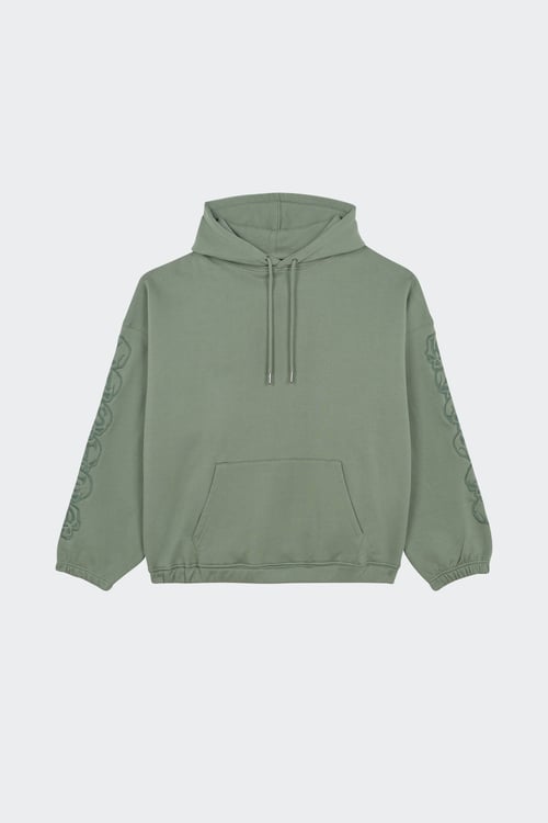 WASTED Hoodie Vert